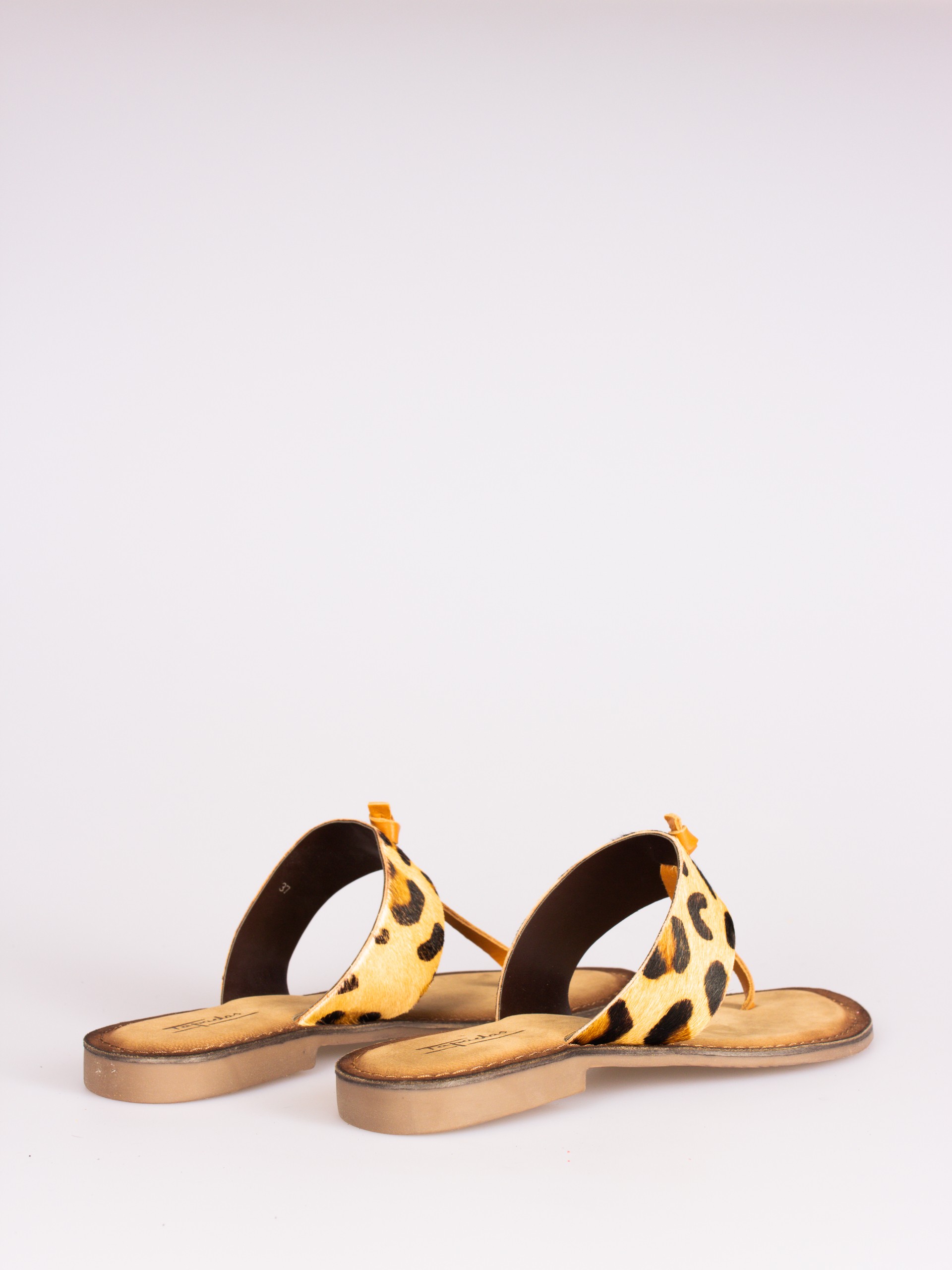 Animal-print Slippers