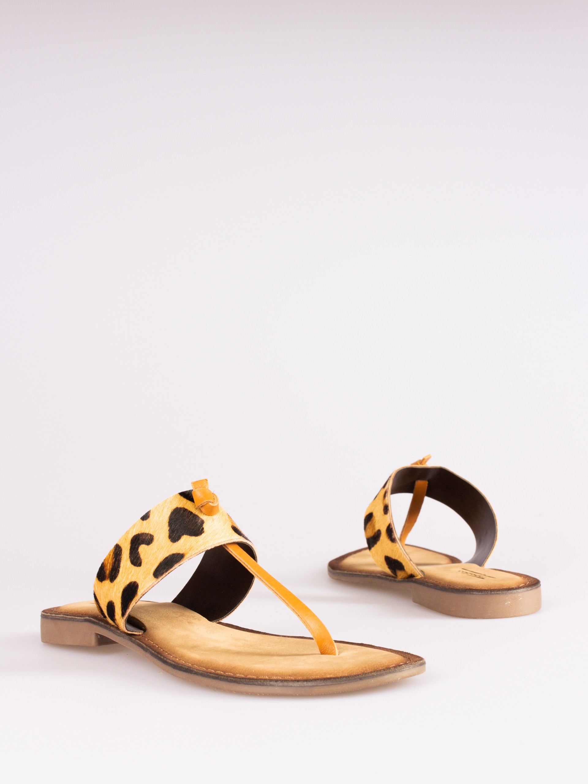 Animal-print Slippers
