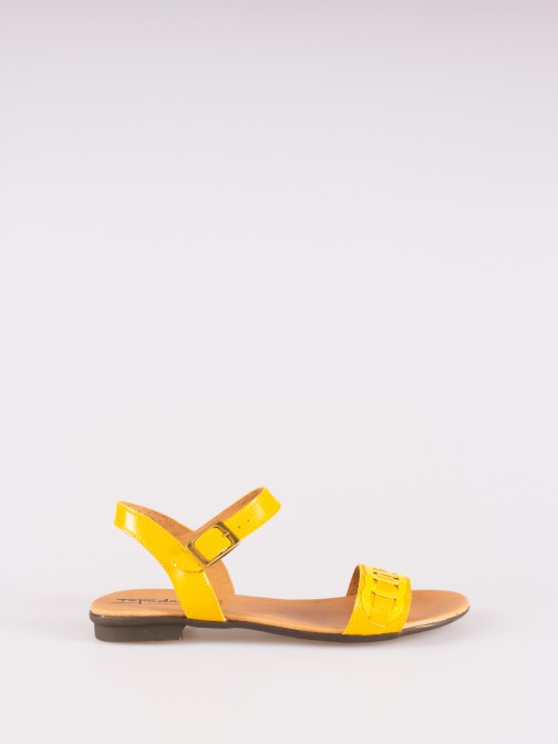 Flat Sandals with Hoops