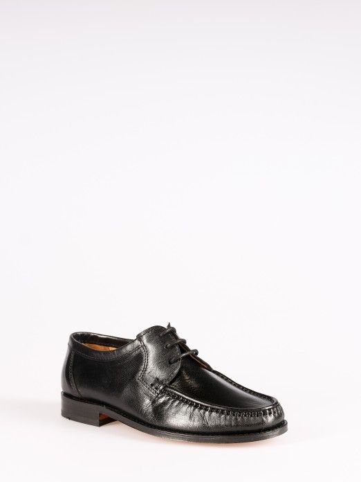 Lace-up Leather Shoe