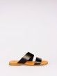 Double Strap Leather Slipper Double Strap Leather Slipper