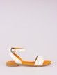 Braided Strap Leather Sandal Braided Strap Leather Sandal