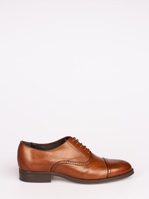 Punch-hole Oxford Shoes