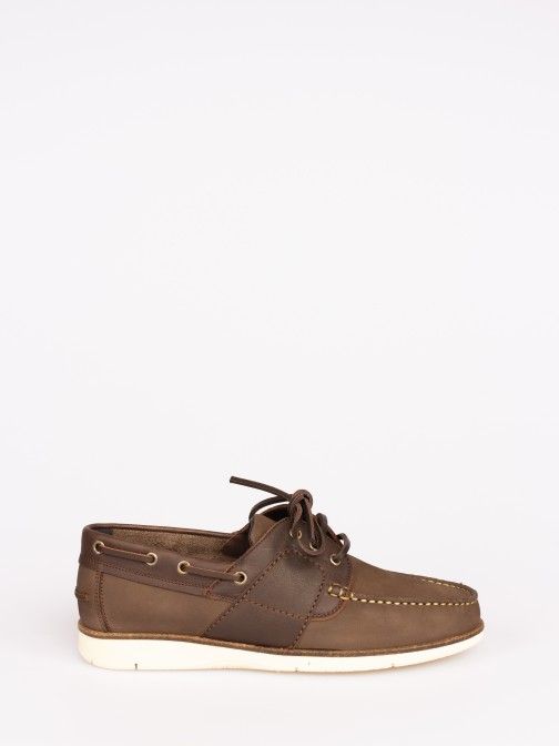 Nubuck and Leather Sailing Shoes