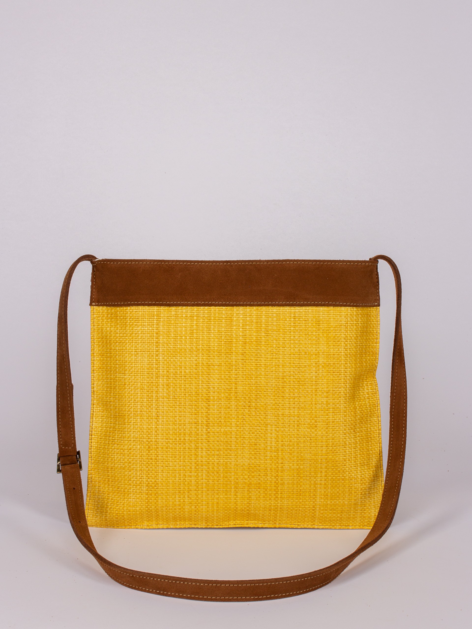 Tassel Application Crossbody Bag