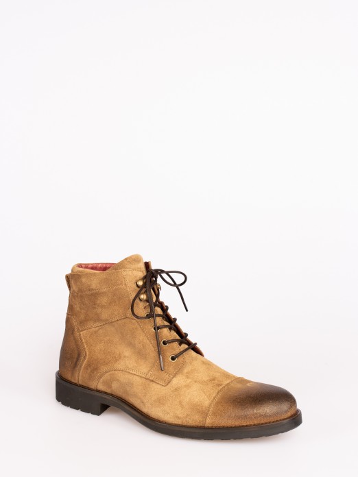 Suede Mountain Boots