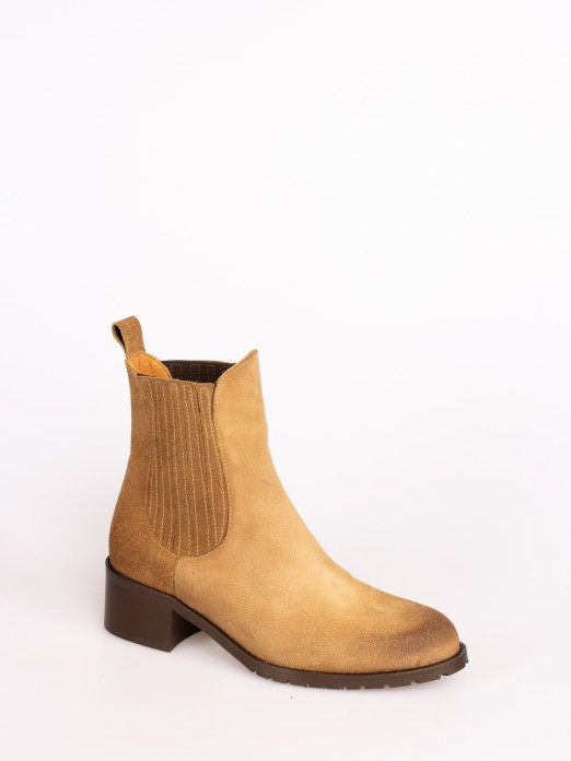 Classic Suede Ankle Boots
