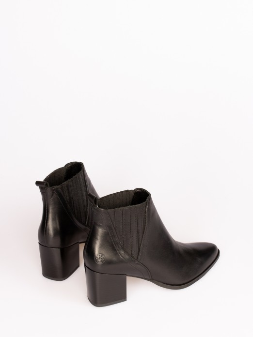 Classic Leather Ankle Boots