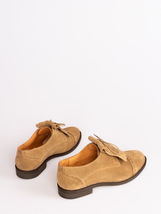 Frindged Suede Shoes