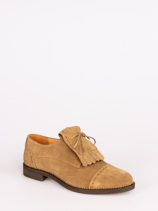 Frindged Suede Shoes