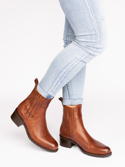 Classic Leather Ankle Boots
