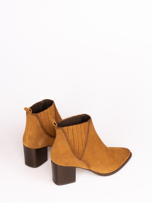 Classic Suede Ankle Boots