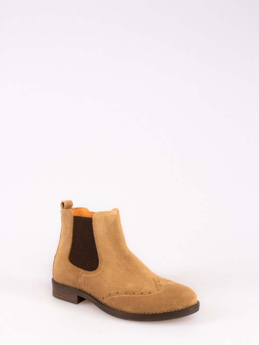 Suede Chelsea Ankle Boots