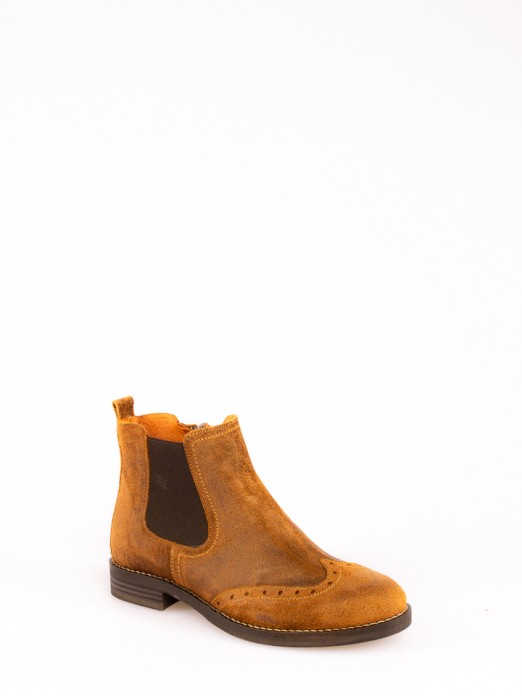 Suede Chelsea Ankle Boots