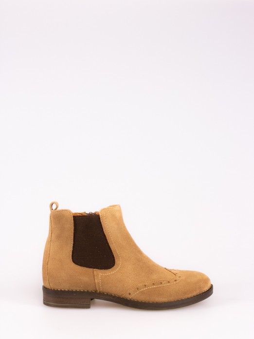 Suede Chelsea Ankle Boots