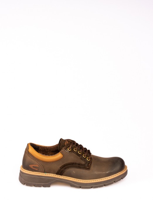 Classic Nubuck Shoes From Camel