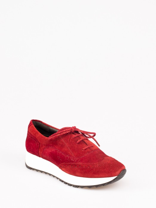 Suede Oxford Sneakers