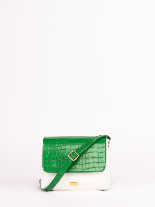 Croco Crossbody Bag