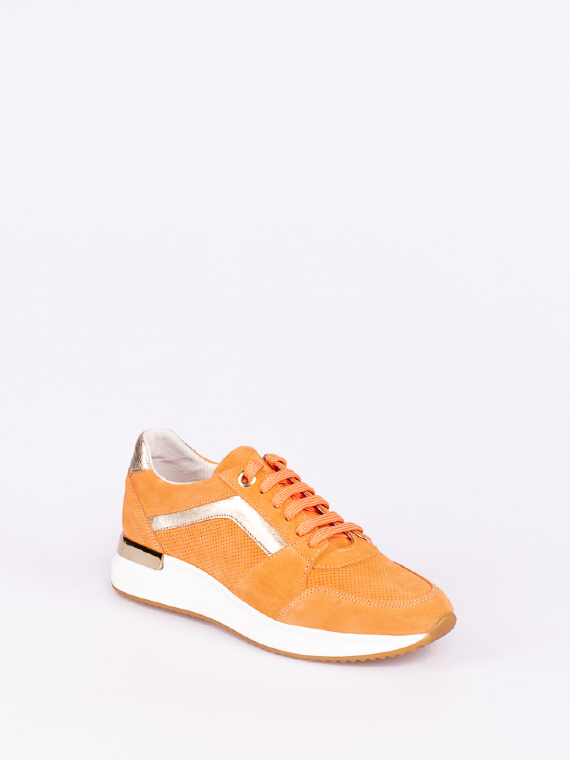 Lace-up Suede Sneakers