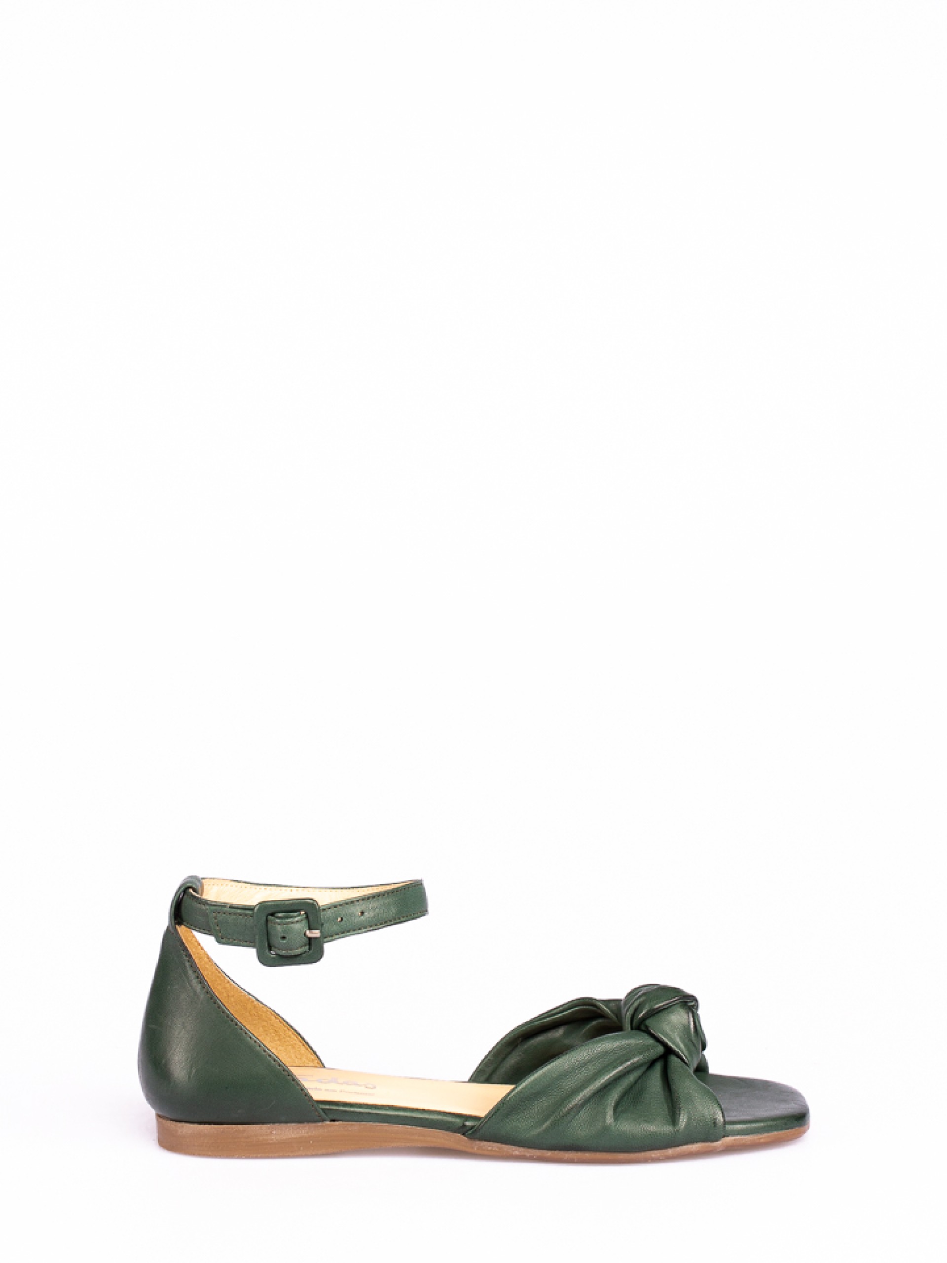 Leather Sandals with Knot