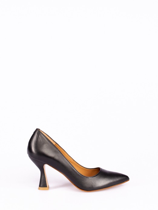 Sapato Stiletto Pele