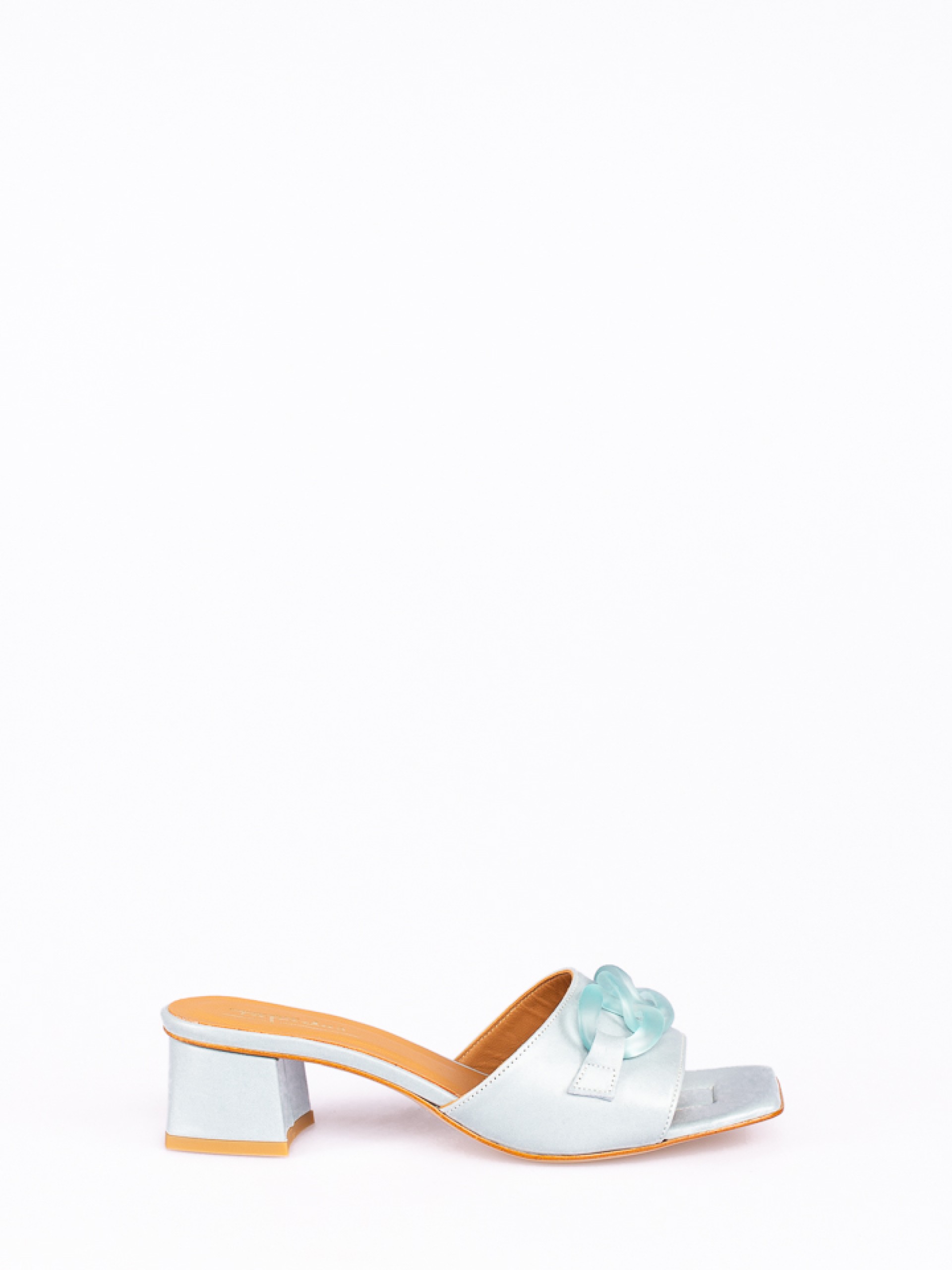 Mule Sandals with Application