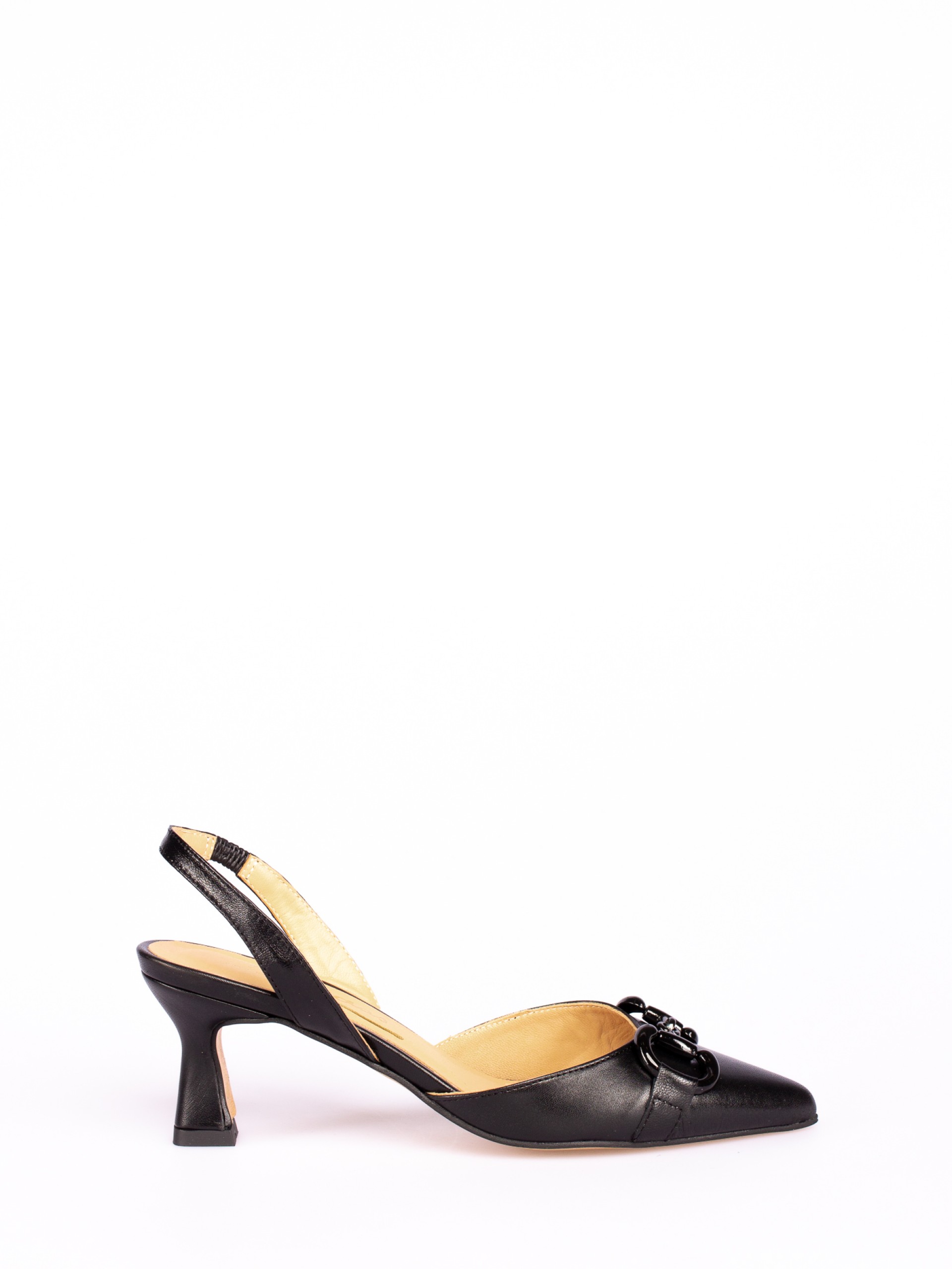 Leather Mules with Application