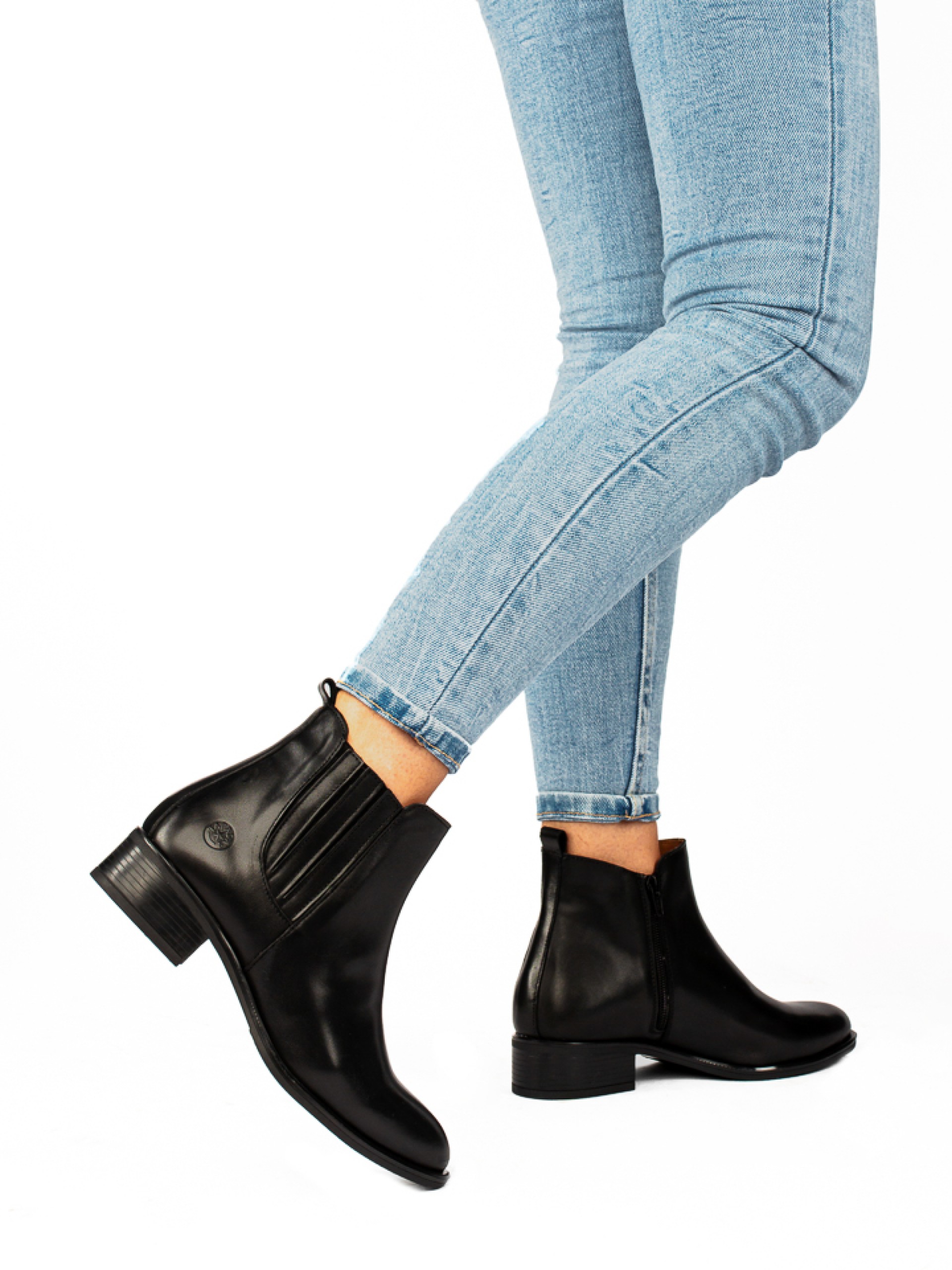 Classic Leather Ankle Boots