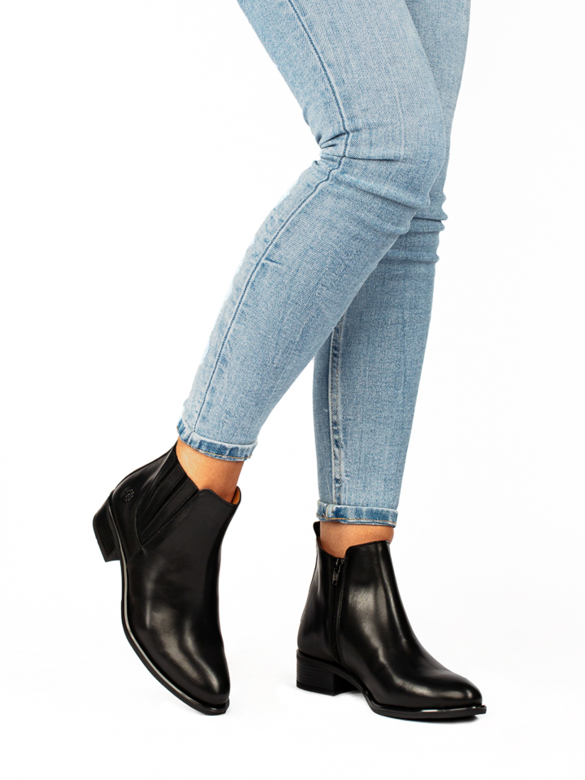 Classic Leather Ankle Boots