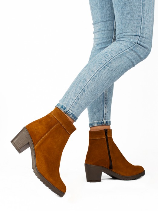 Classic Suede Ankle Boots