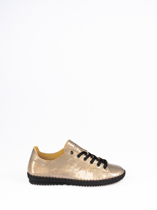 Varnished Leather Sneakers