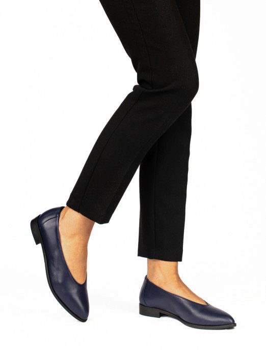 Leather Ballerinas