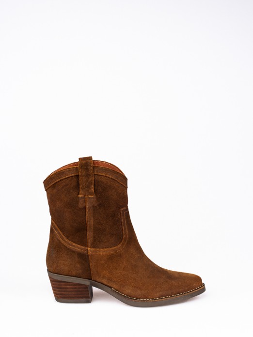 Cowboy Suede Boots