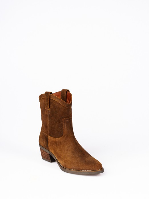 Cowboy Suede Boots
