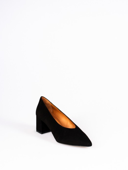 Suede High-heel Shoes