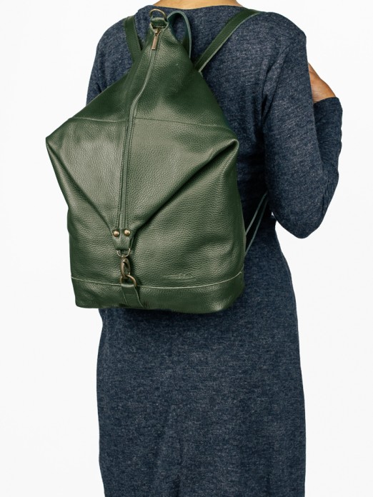 Leather Backpack