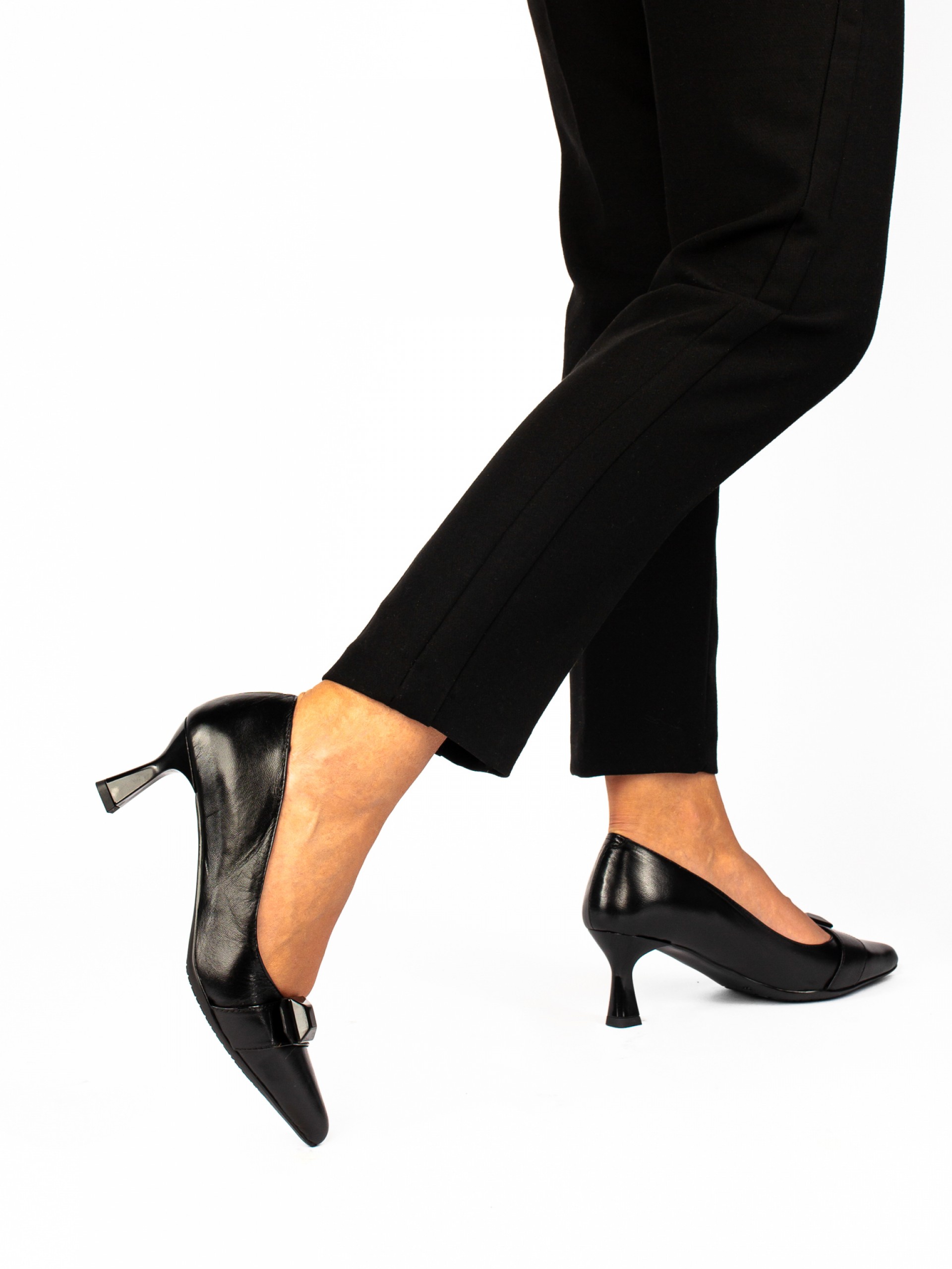 Leather Shoes with Application