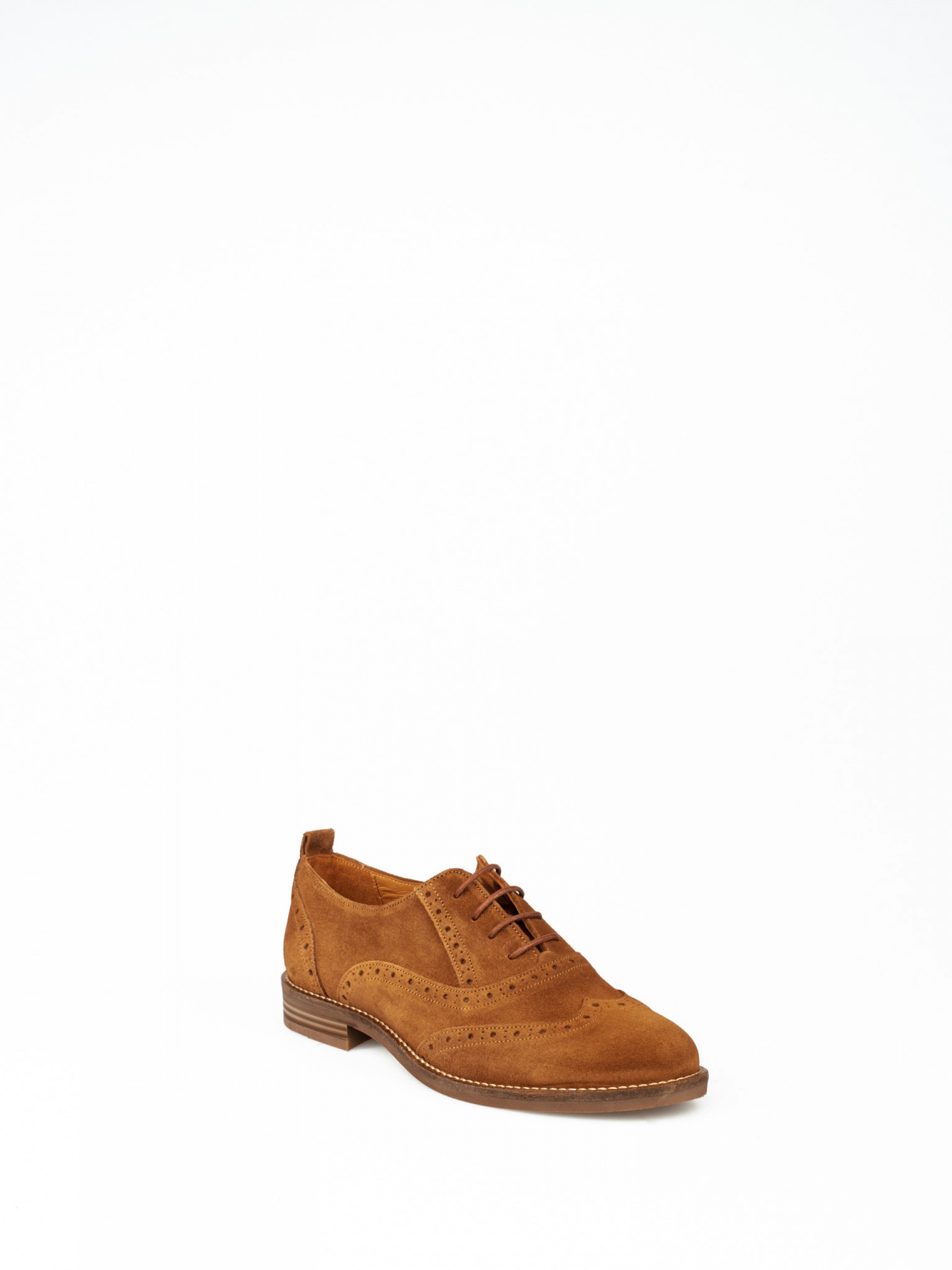 Sapato Oxford em Camurça