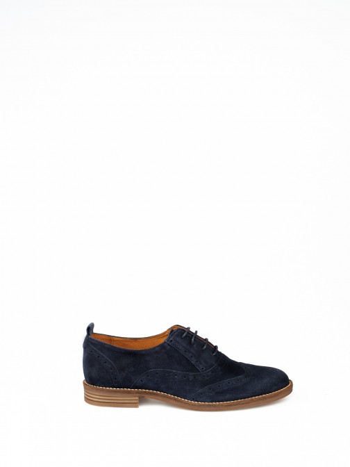 Suede Oxford Shoes