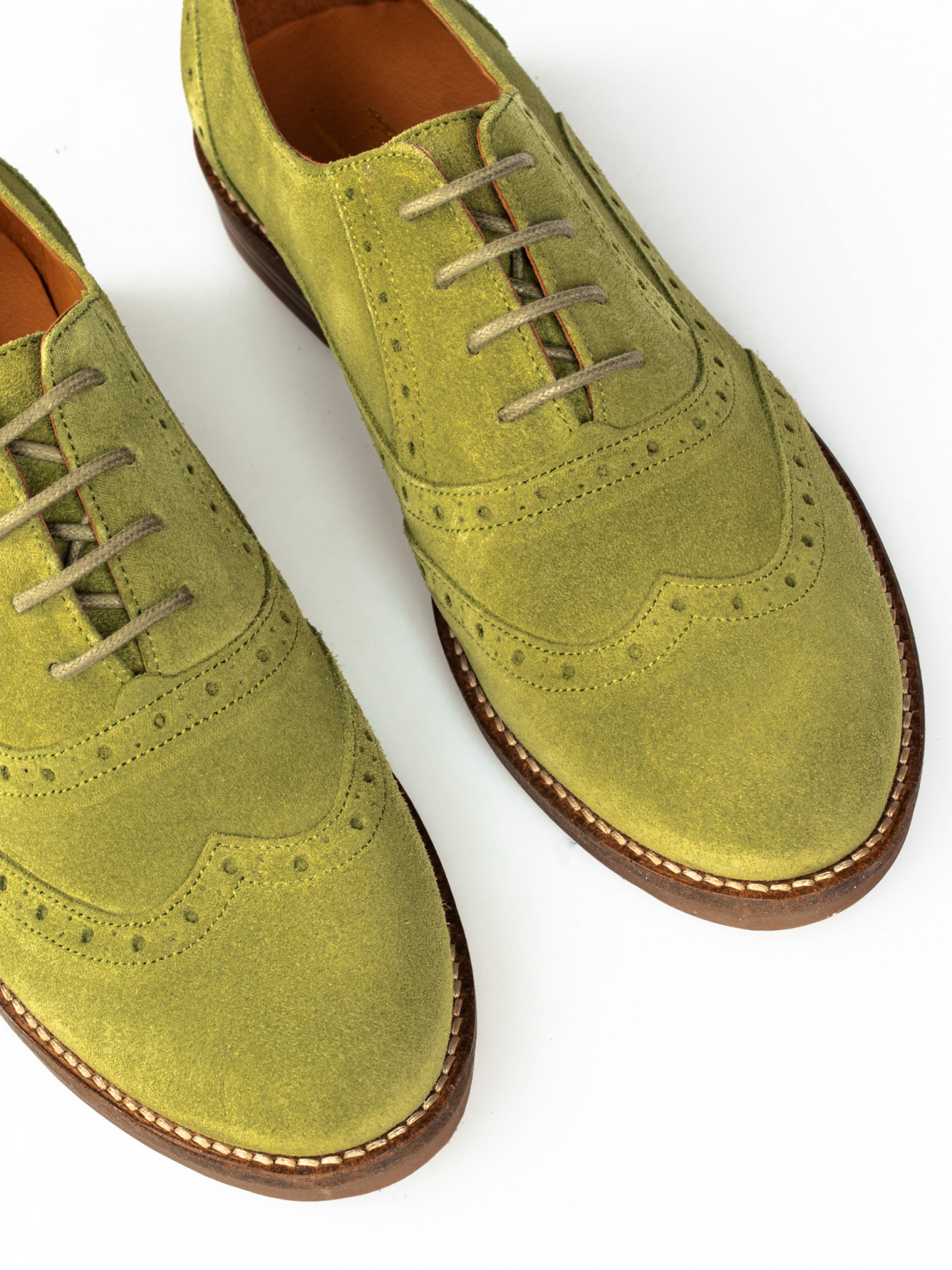 Suede Oxford Shoes