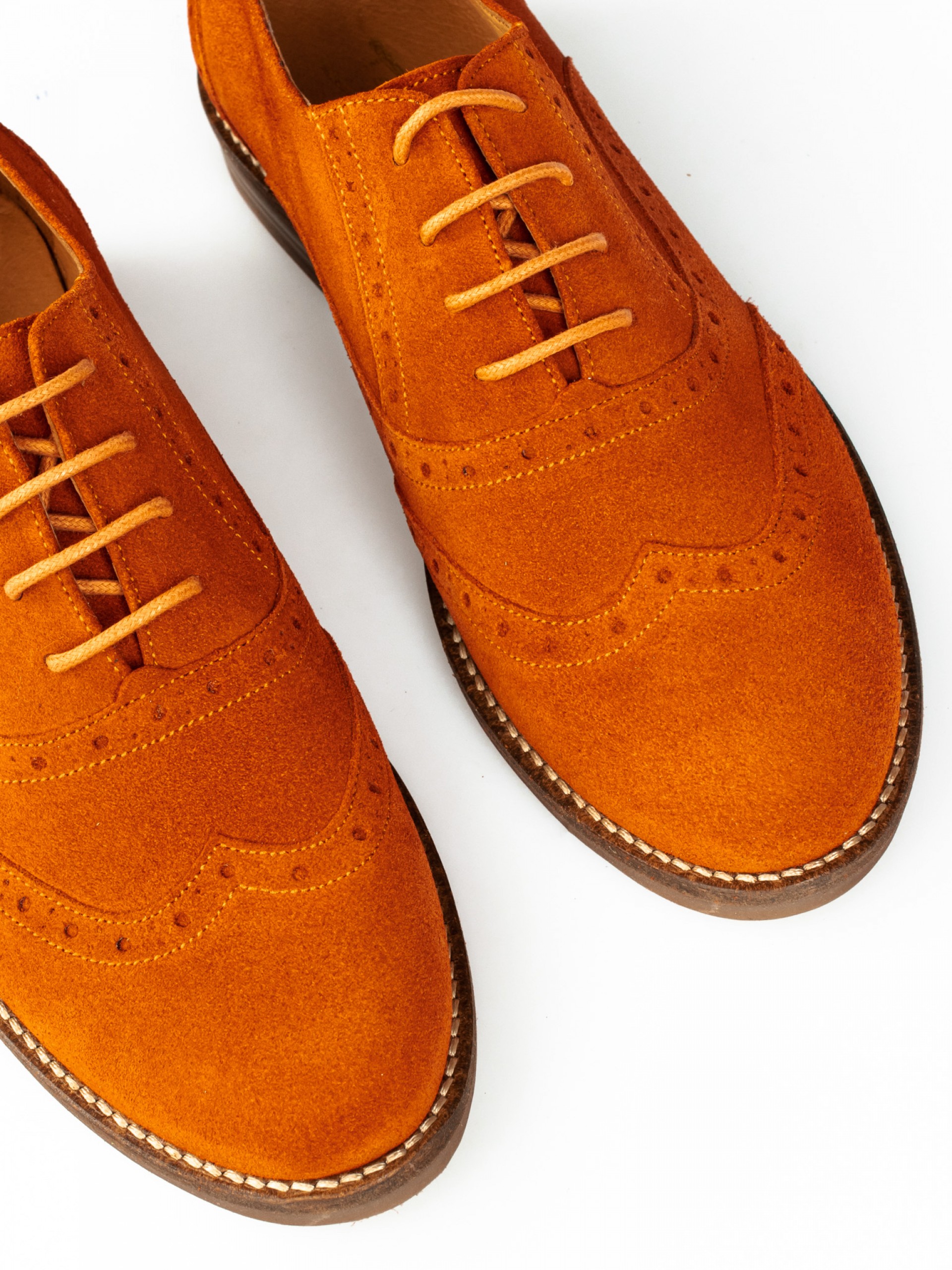 Suede Oxford Shoes