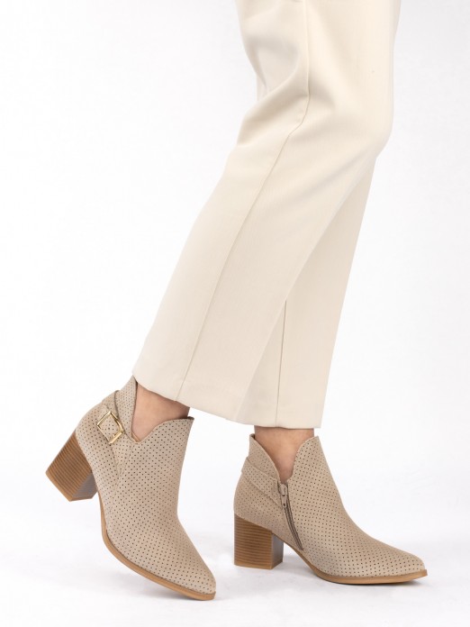 Classic Suede Ankle Boots