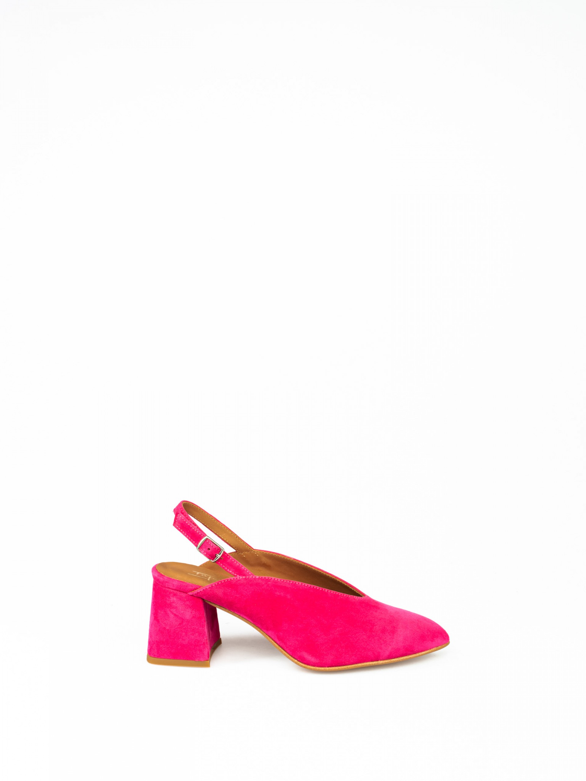Suede High-heel Mule