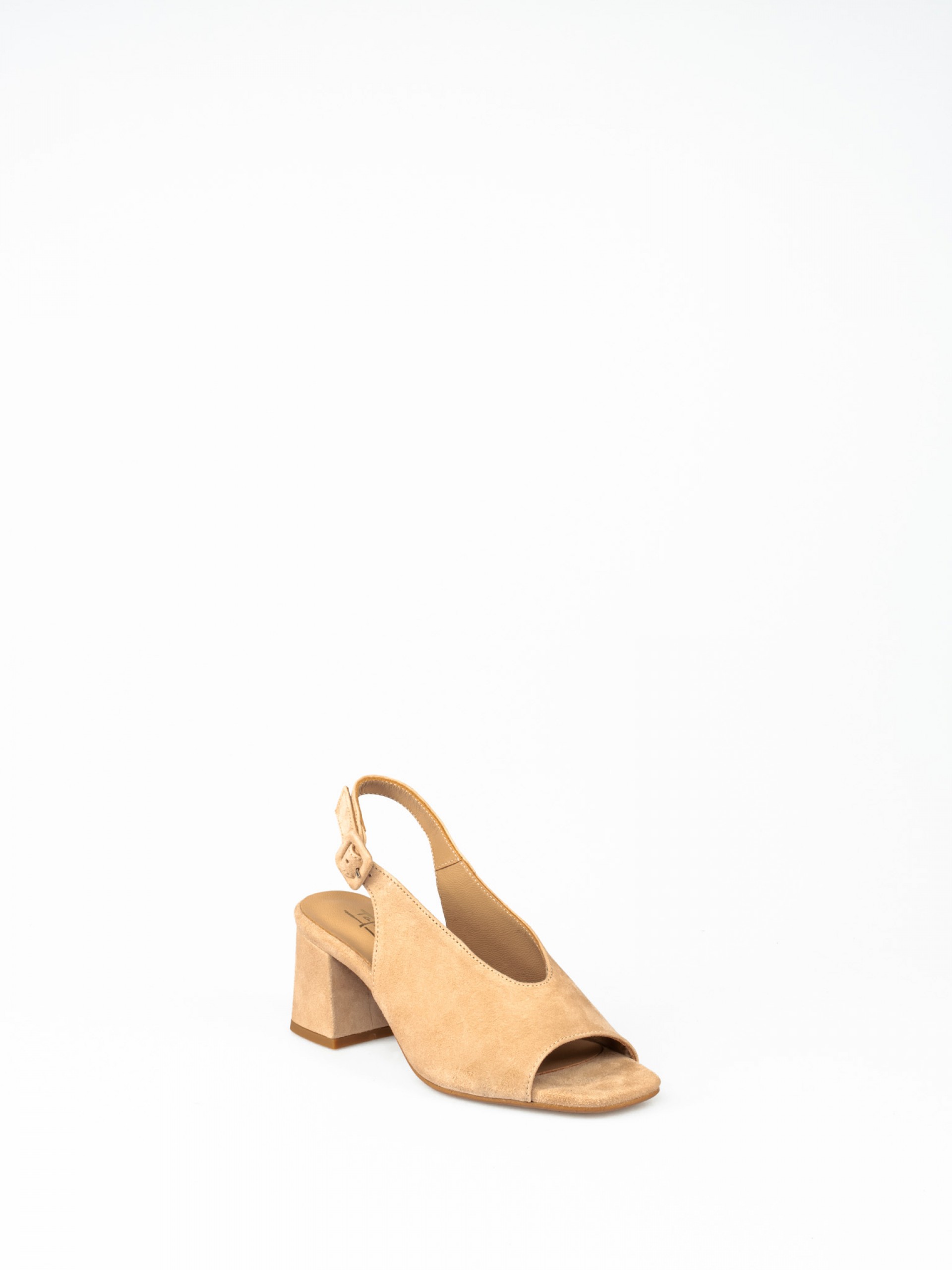 Suede High Heel Sandals