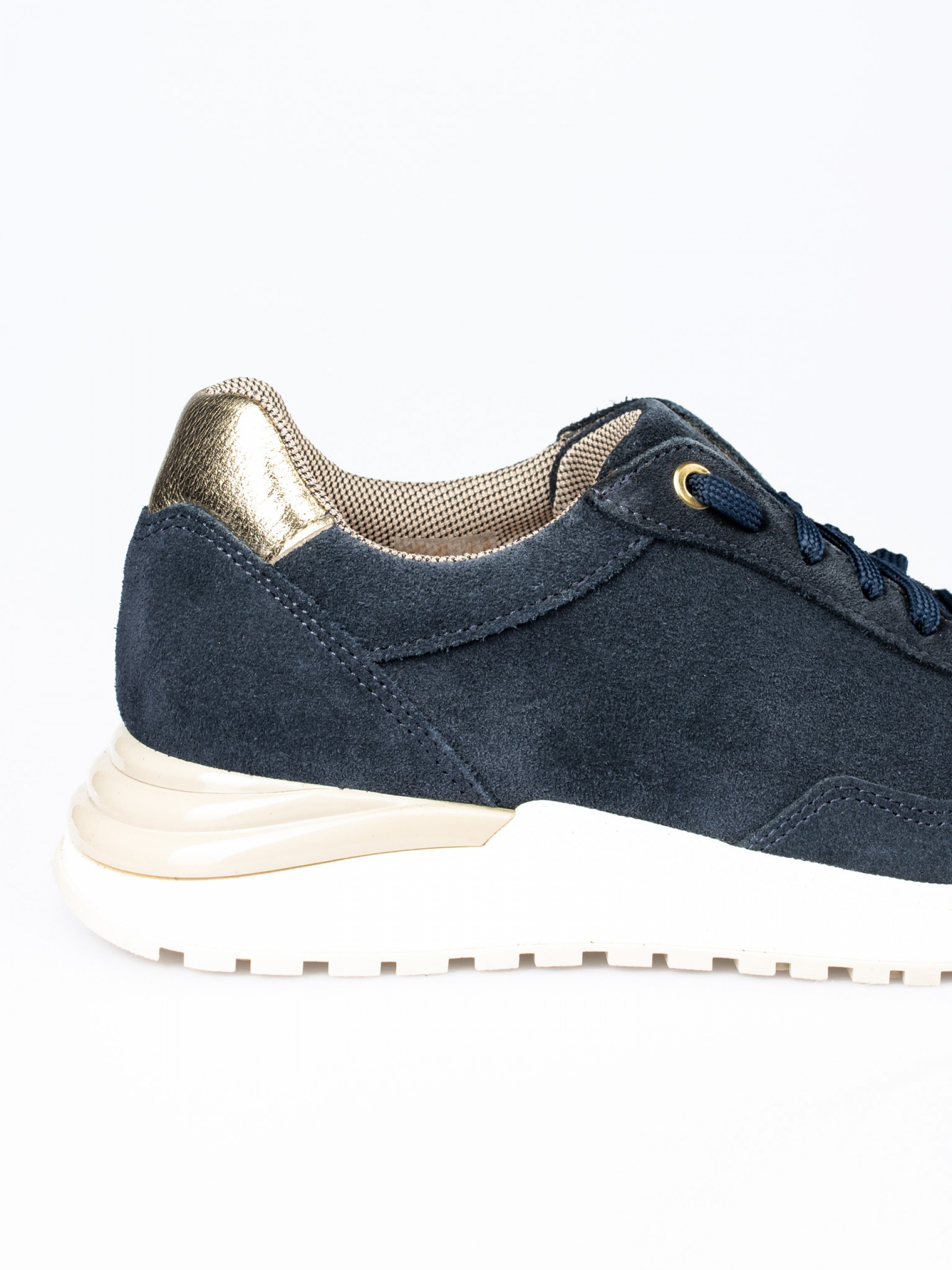 Lace-up Suede Sneakers