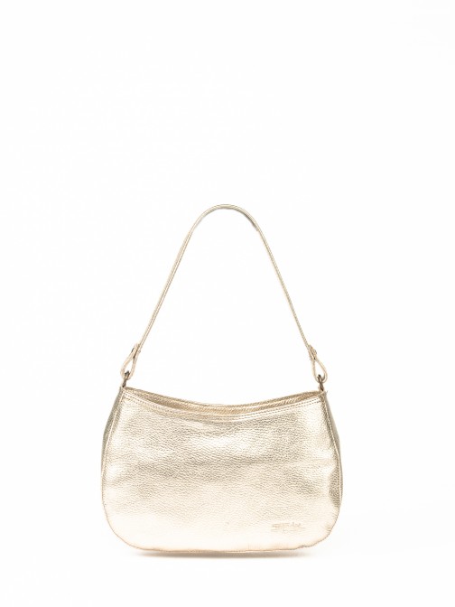 Mini Shoulder Bag in Laminated Leather