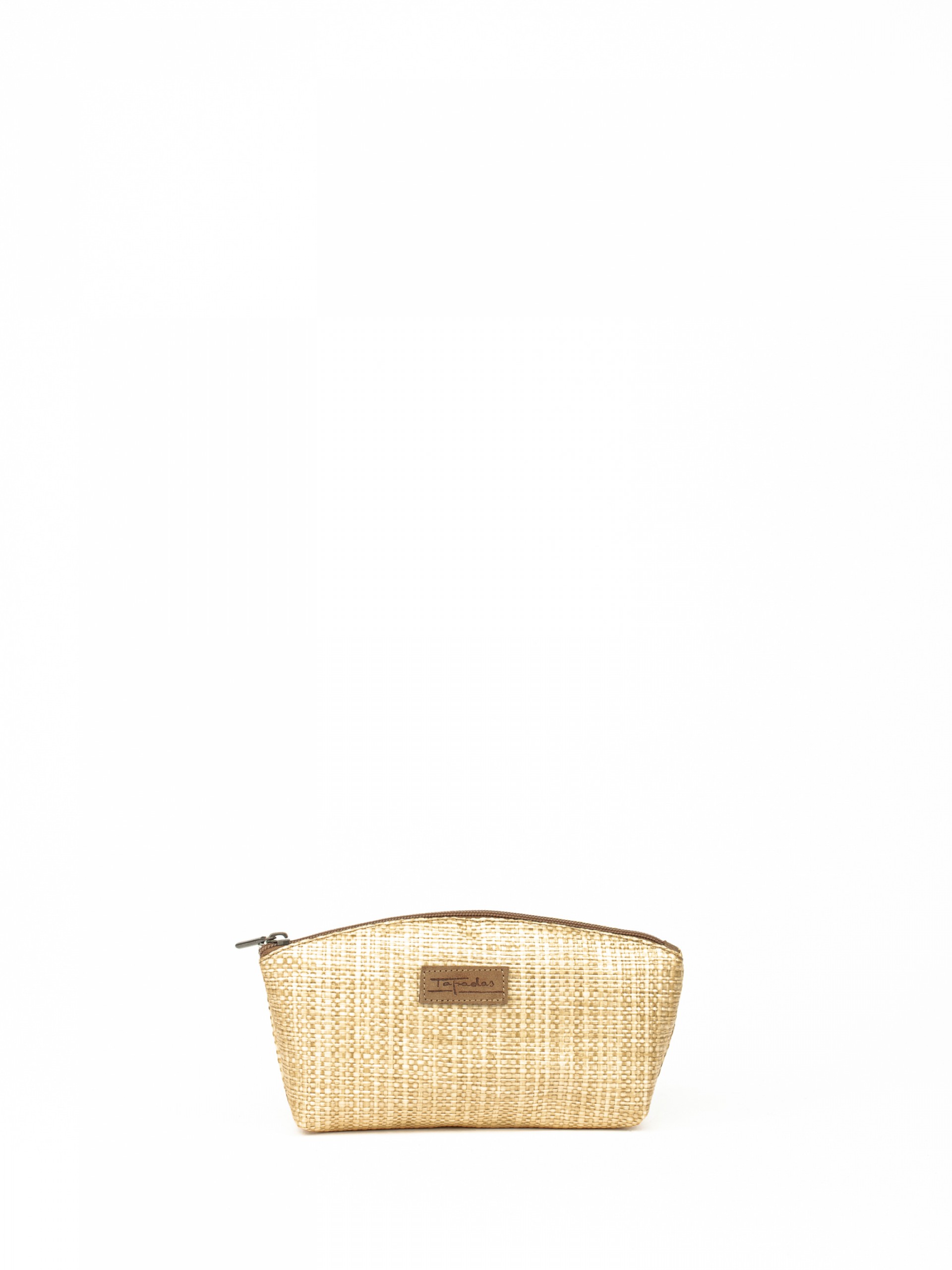 Raffia Effect Medium Purse