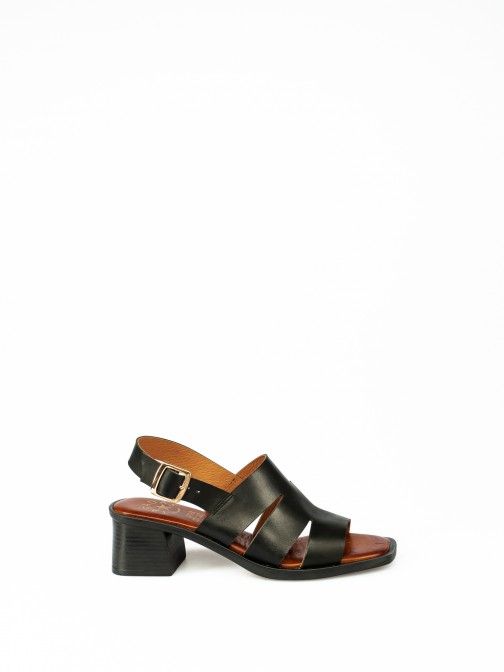 Leather Sandal with Openings