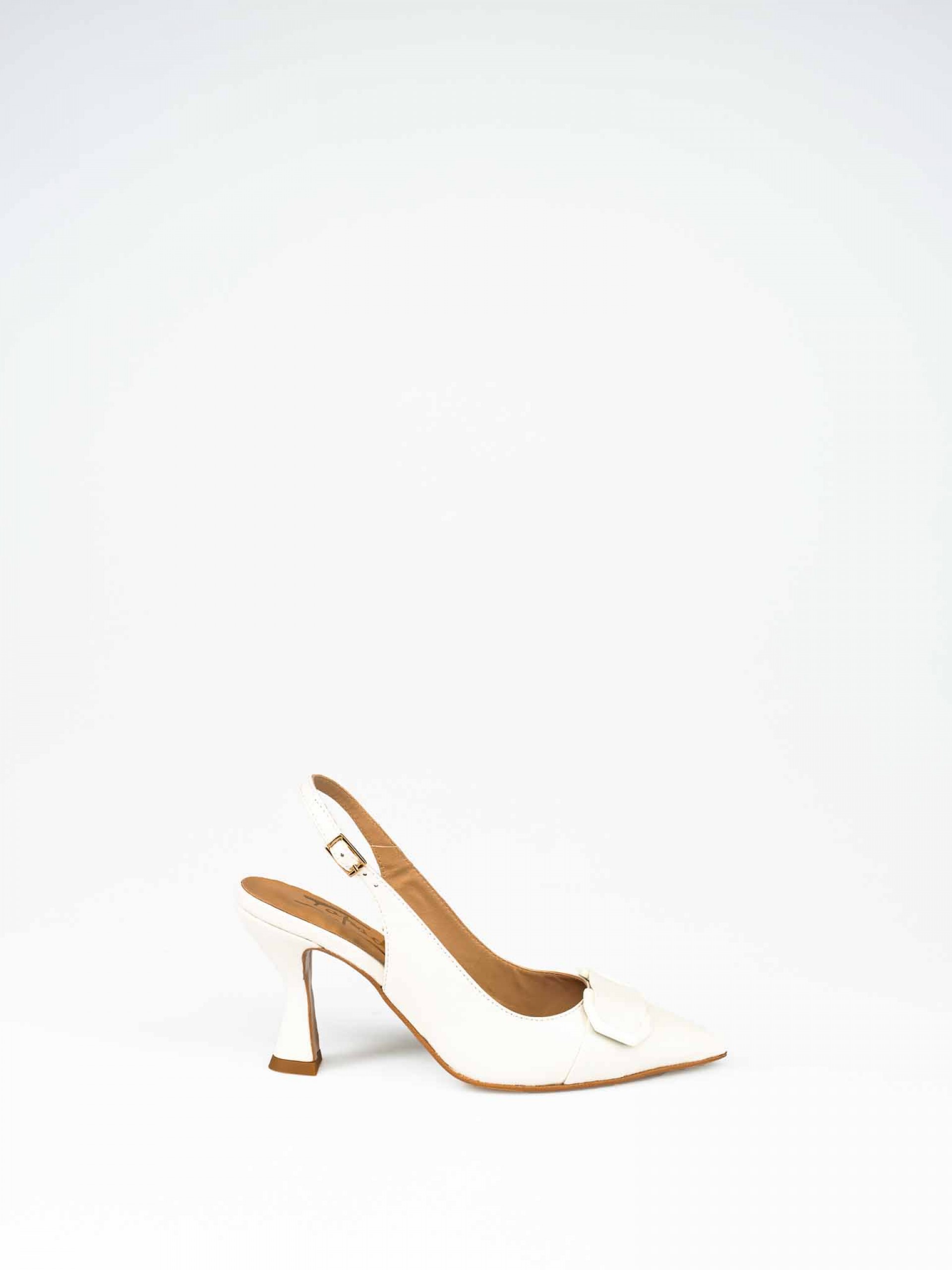 Leather Mules with Application