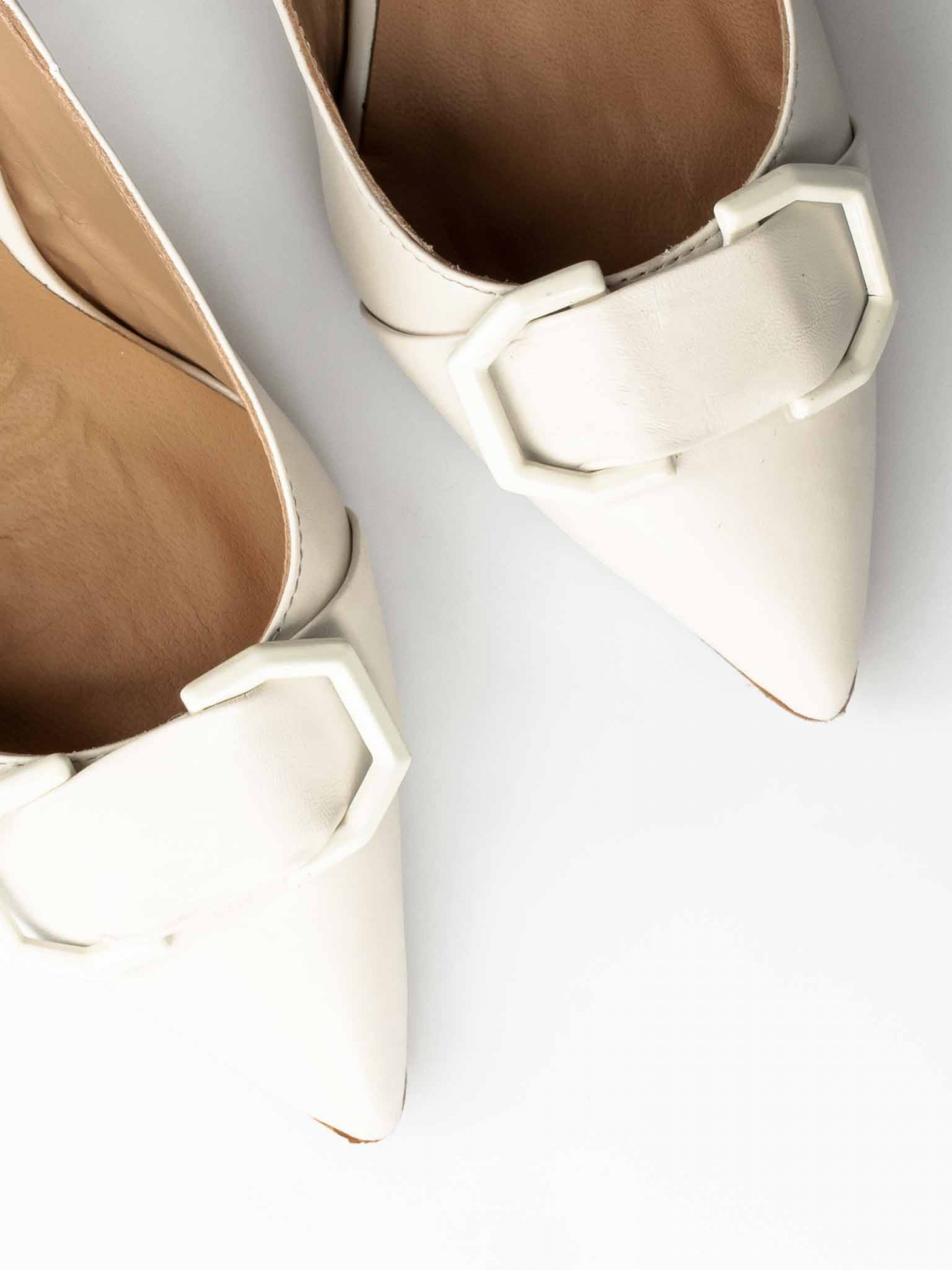 Leather Mules with Application